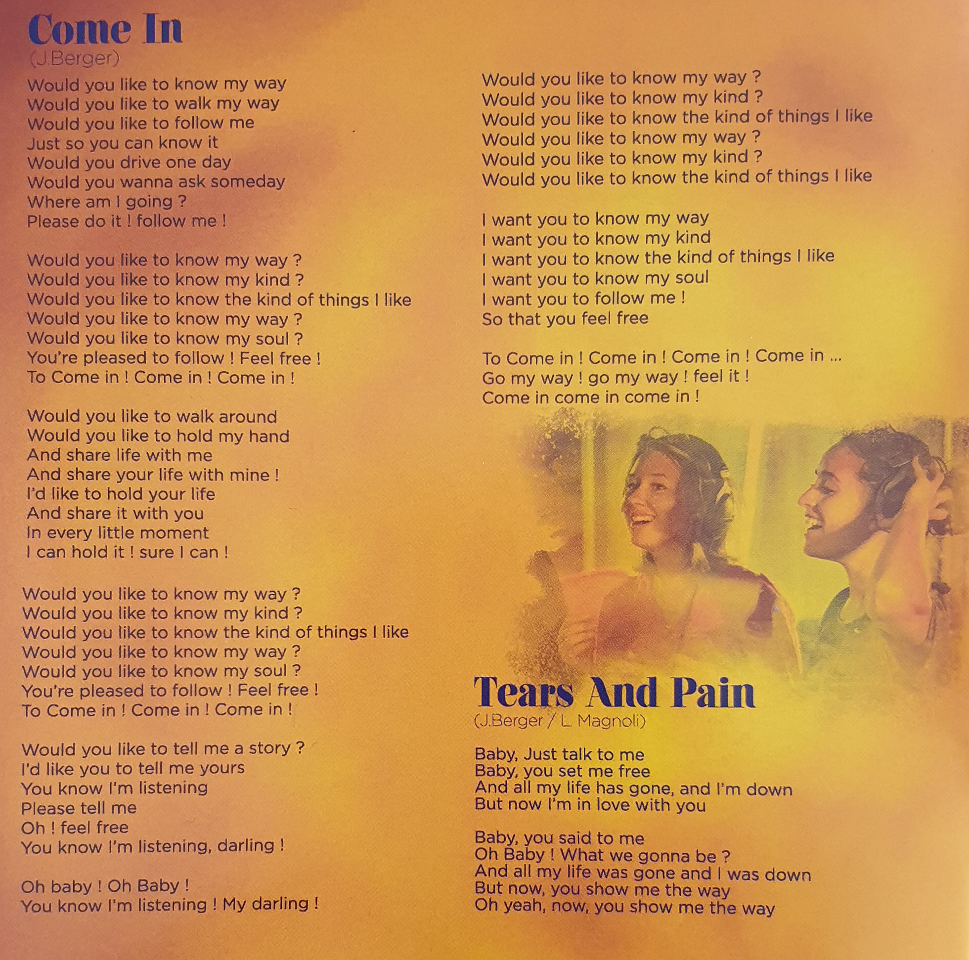 Jeanettte Berger - In My Mind album art